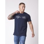 Project x paris t - shirt signature couleur - bleu, taille - l