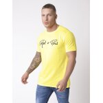 Project x paris t - shirt signature couleur - jaune citron, taille - m