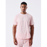 Project x paris t - shirt uni avec bande logo couleur - rose, taille - s
