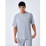 Project x paris t - shirt uni textur gris anthracite s