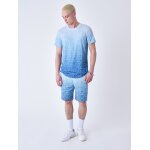 Project x paris short de bain à effet degradé bicolore et all over couleur - ice blue, taille - s Project x paris short de bain à effet degradé bicolore et all over couleur - ice blue, taille - s