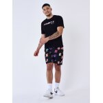 Project x paris short de bain imprim logo multicolores couleur - noir, taille - s