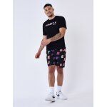 Project x paris short de bain imprim logo multicolores noir xl