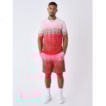Project x paris short de bain imprim spray couleur - rouge, taille - l