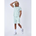 Project x paris short a bandes élastiques couleur - vert d'eau, taille - s Project x paris short a bandes élastiques couleur - vert d'eau, taille - s