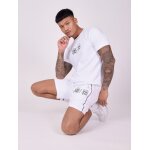 Project x paris short basic double logo blanc xl