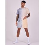 Project x paris short bicolore d�grad� gris / beige s