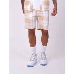 Project x paris short � carreaux beige s