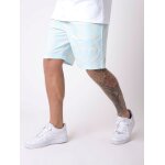 Project x paris short � carreaux bleu turquoise (mint neon) s