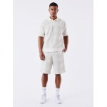 Project x paris short damier kalash x pxp couleur - beige, taille - m