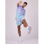 Project x paris short graffiti d�grad� violet xl