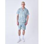 Project x paris short imprimé luxuriant couleur - bleu vert, taille - xl Project x paris short imprimé luxuriant couleur - bleu vert, taille - xl