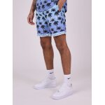 Project x paris short imprim� palmier d�grad� bleu xl