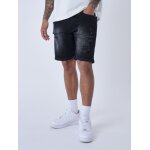 Project x paris short en jean effet dchir couleur - noir, taille - 33