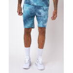 Project x paris short tie & dye avec broderie logo basic couleur - bleu, taille - xl