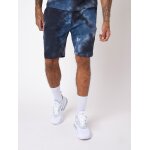 Project x paris short tie & dye avec broderie logo basic noir xl