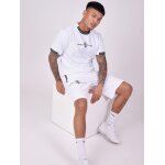 Project x paris short uni avec bande logo blanc m