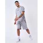 Project x paris short uni avec bande logo gris anthracite l