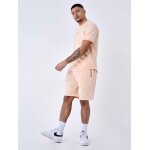 Project x paris short uni avec bande logo orange pastel s