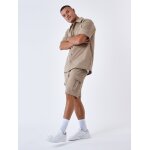 Project x paris short uni textur� beige s