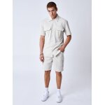 Project x paris short uni textur couleur - greige, taille - l