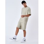 Project x paris short uni textur couleur - kaki, taille - s