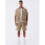 Project x paris short velours ctel couleur - beige, taille - l