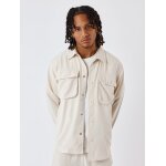 Project x paris surchemise basic � poches cr�me camel s