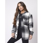 Project x paris surchemise unisexe motif gros carreaux type chevron couleur - noir, taille - xl Project x paris surchemise unisexe motif gros carreaux type chevron couleur - noir, taille - xl