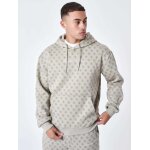 Project x paris sweat � capuche all over monogramme vert sauge s