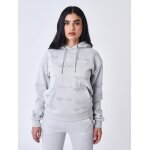 Project x paris sweat � capuche all over signature argent clair m