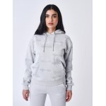 Project x paris sweat  capuche all over signature couleur - light stone, taille - xs