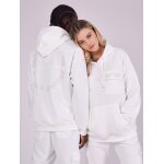 Project x paris sweat � capuche ample avec poche blanc cass� xl