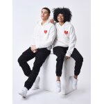 Project x paris sweat  capuche unisexe c?ur bris couleur - blanc, taille - xl