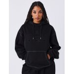 Project x paris sweat à capuche cosy couleur - noir, taille - xs Project x paris sweat à capuche cosy couleur - noir, taille - xs