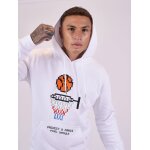 Project x paris sweat à capuche dessin panier de basket de pixels en broderie couleur - blanc, taille ... Project x paris sweat à capuche dessin panier de basket de pixels en broderie couleur - blanc, taille ...