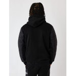 Project x paris sweat  capuche avec empicement bimatire couleur - noir, taille - l