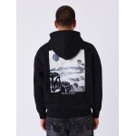 Project x paris sweat  capuche faucon gyptien couleur - noir, taille - xxl