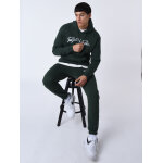 Project x paris sweat  capuche full logo broderie couleur - vert, taille - s