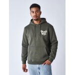 Project x paris sweat  capuche papillon couleur - olive fonc, taille - xxl