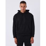 Project x paris sweat  capuche peau de pche confort couleur - noir, taille - s
