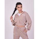 Project x paris sweat à capuche plissé couleur - rose poudré, taille - s Project x paris sweat à capuche plissé couleur - rose poudré, taille - s