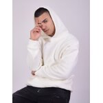 Project x paris sweat � capuche polaire double logo blanc cass� xl