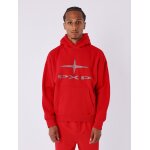 Project x paris sweat  capuche strass couleur - rouge, taille - xl