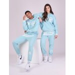 Project x paris sweat � capuche style universitaire avec logo bleu oc�an s