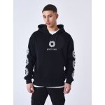 Project x paris sweat � capuche tournesol brod� noir s