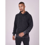 Project x paris sweat  capuche wash dlav couleur - noir, taille - s