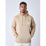 Project x paris sweat  capuche wicker heart couleur - beige, taille - m