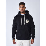 Project x paris sweat à capuche wicker heart couleur - noir, taille - s Project x paris sweat à capuche wicker heart couleur - noir, taille - s
