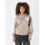 Project x paris sweat  capuche wicker heart couleur - taupe, taille - xs